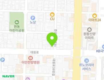 경기도 오산시 대원로 37-1 (원동) 지도