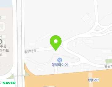 경기도 오산시 동부대로 468-16 (원동) 지도