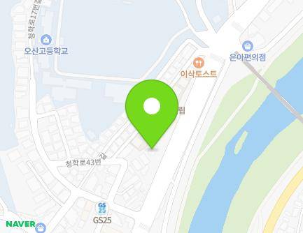 경기도 오산시 청학로 27 (청학동, 오산성광교회) 지도