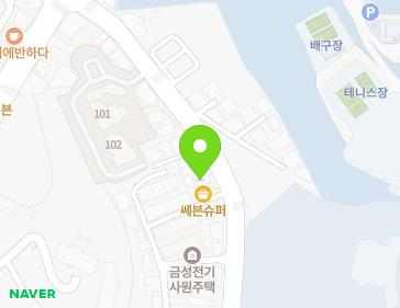 경기도 오산시 대호로 29 (청학동, 삼보다세대주택) 지도