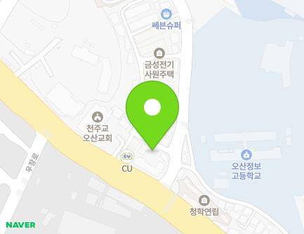 경기도 오산시 대호로 5-3 (청학동, 대영빌라) 지도