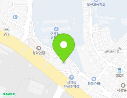 경기도 오산시 청학로5번길 20-5 (청학동, 오산한누리교회) 지도