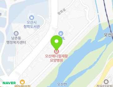 경기도 오산시 청학로 60 (청학동) 지도