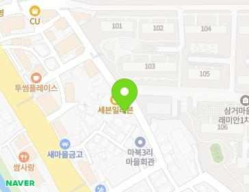 경기도 용인시 기흥구 용구대로2394번길 30 (마북동) 지도