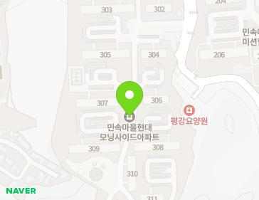 경기도 용인시 기흥구 사은로126번길 46 (보라동, 민속마을현대모닝사이드아파트) 지도