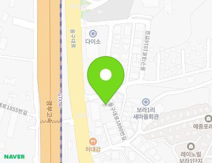 경기도 용인시 기흥구 용구대로1890번길 7-7 (보라동, 창의교육센타) 지도
