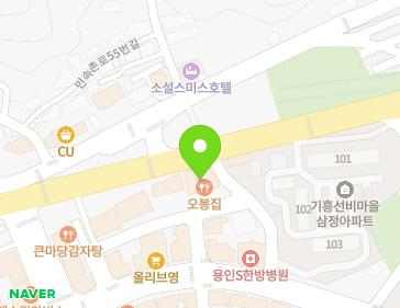 경기도 용인시 기흥구 사은로 56 (보라동) 지도
