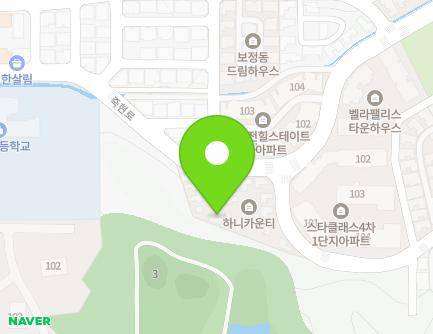 경기도 용인시 기흥구 죽현로 72-8 (보정동) 지도