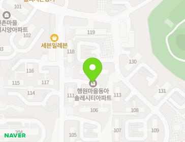 경기도 용인시 기흥구 보정로 30 (보정동, 행원마을동아솔레시티아파트) 지도