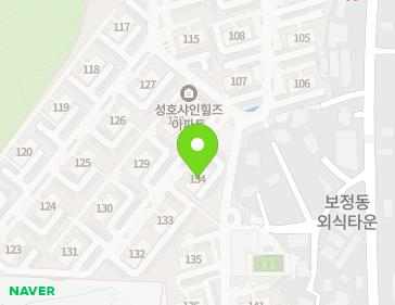 경기도 용인시 기흥구 이현로29번길 72-34 (보정동, 성호샤인힐즈아파트) 지도