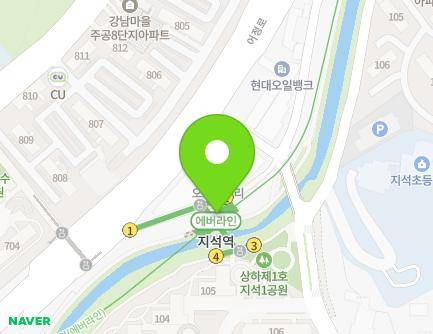 경기도 용인시 기흥구 어정로 28 (상하동, 지석역) 지도