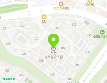 경기도 용인시 기흥구 서천서로 27 (서천동, 센트럴파크원) 지도