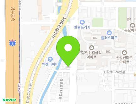 경기도 용인시 기흥구 신갈로 125 (신갈동, 트윈시스템) 지도