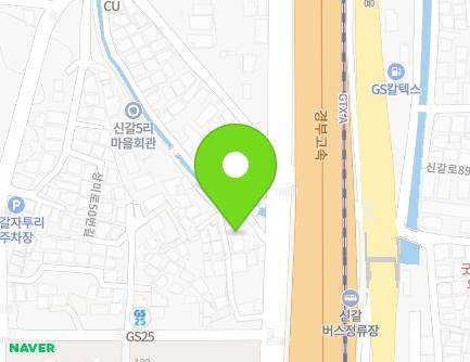 경기도 용인시 기흥구 신정로33번길 3 (신갈동, 신갈교회) 지도