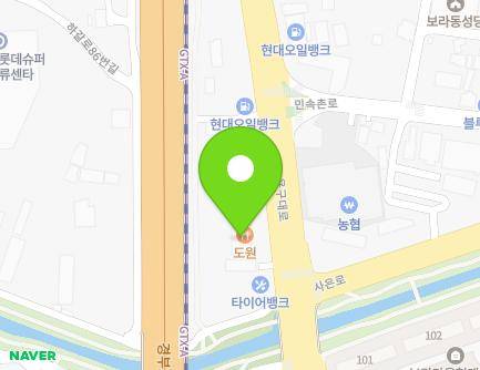 경기도 용인시 기흥구 용구대로 1859 (하갈동) 지도