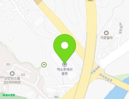 경기도 용인시 기흥구 청명산로 2 (하갈동, 엑소후레쉬물류) 지도