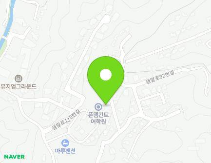 경기도 용인시 수지구 샘말로92번길 17-7 (고기동, 더휴빌리지205호) 지도