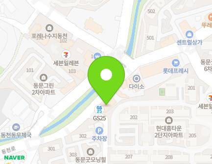 경기도 용인시 수지구 동천로 83 (동천동, 윤창빌딩) 지도