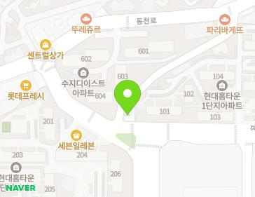 경기도 용인시 수지구 수지로 475 (동천동, 경성렌트카) 지도