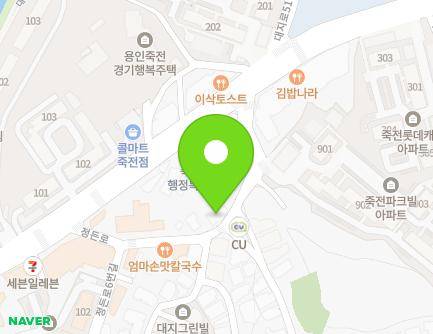 경기도 용인시 수지구 정든로 15 (죽전동, 중앙일보) 지도