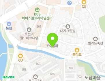 경기도 용인시 수지구 달맞이로 21 (죽전동, 지동빌라) 지도