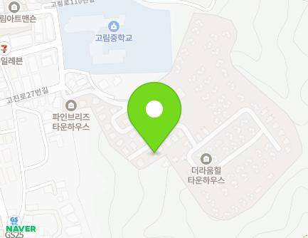 경기도 용인시 처인구 고진로27번길 28-29 (고림동, 파인브리즈타운하우스) 지도