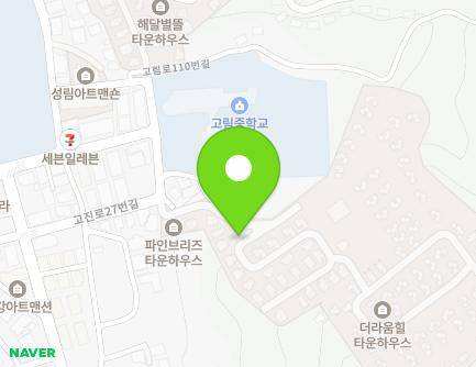 경기도 용인시 처인구 고진로27번길 28-13 (고림동, 파인브리즈타운하우스) 지도