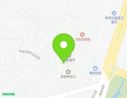 경기도 용인시 처인구 백옥대로941번길 11-8 (남동, 청솔빌라) 지도