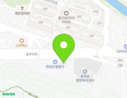 경기도 용인시 처인구 중부대로 1564 (마평동, 해림공업사) 지도