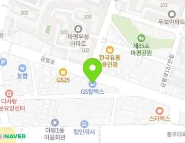 경기도 용인시 처인구 금령로 176 (마평동) 지도