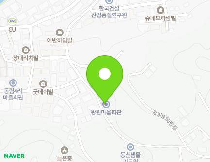 경기도 용인시 처인구 모현읍 왕림로50번길 31 (동림2리마을회관) 지도