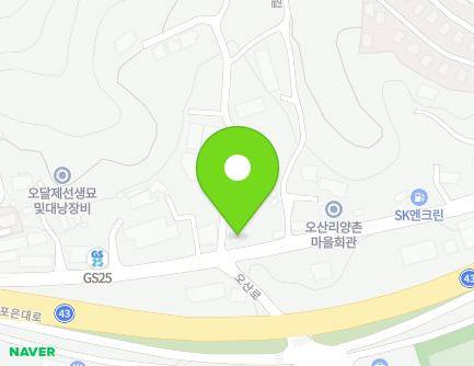 경기도 용인시 처인구 모현읍 대지로439번길 2 지도