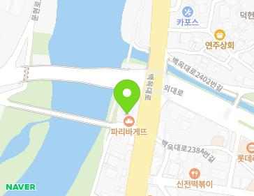 경기도 용인시 처인구 모현읍 백옥대로 2391 지도