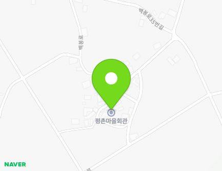 경기도 용인시 처인구 백암면 백봉로35번길 37 (평촌마을회관) 지도