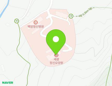 경기도 용인시 처인구 백암면 용천로71번길 54 (세광정신요양원) 지도