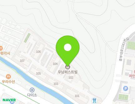 경기도 용인시 처인구 금학로 91 (삼가동, 금령마을우남퍼스트빌아파트) 지도