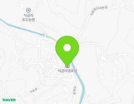 경기도 용인시 처인구 양지면 식송로 121 (식금리마을회관) 지도