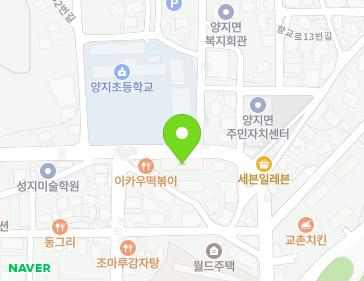 경기도 용인시 처인구 양지면 양지로143번길 18-3 (대성2차아파트) 지도