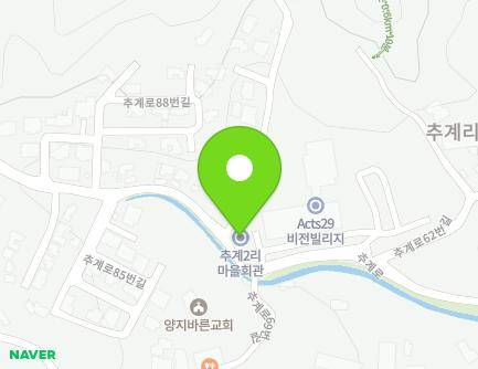 경기도 용인시 처인구 양지면 추계로 74 (추계2리마을회관) 지도