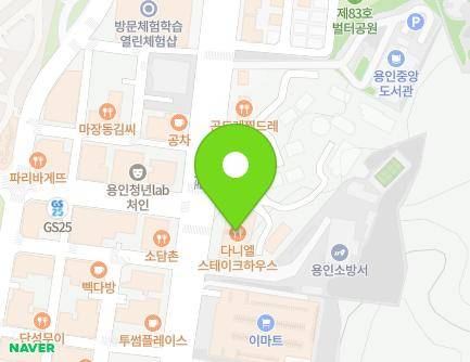 경기도 용인시 처인구 명지로 41 (역북동) 지도