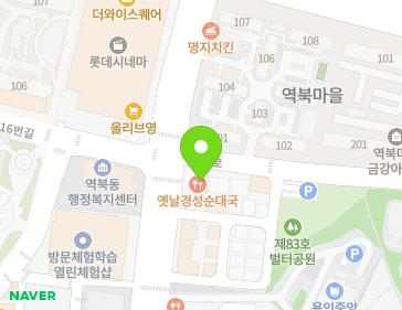 경기도 용인시 처인구 명지로 17 (역북동) 지도