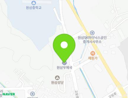 경기도 용인시 처인구 원삼면 고당로16번길 17 (원삼우체국) 지도