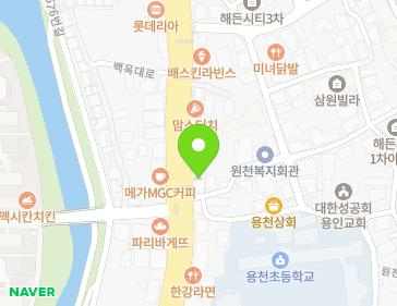 경기도 용인시 처인구 이동읍 백옥대로 626 지도