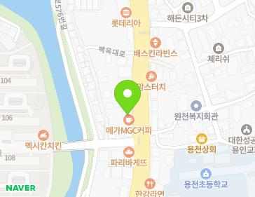 경기도 용인시 처인구 이동읍 백옥대로 625 (영찬빌딩) 지도