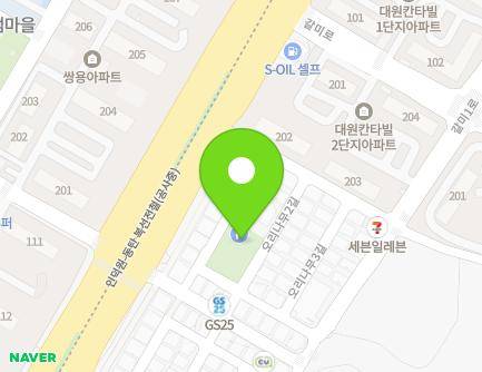 경기도 의왕시 오리나무1길 13 (내손동) 지도