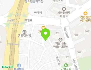 경기도 의왕시 민백2길 25 (내손동, 풍년드림빌라) 지도