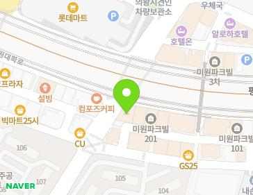 경기도 의왕시 계원대학로 20 (내손동, 우성메디컬센타) 지도