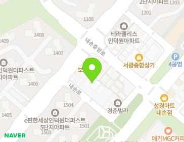 경기도 의왕시 내손로 70-9 (내손동, 은혜와진리교회) 지도
