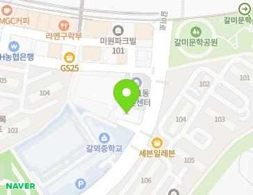 경기도 의왕시 갈미로 67 (내손동, 새에덴교회) 지도
