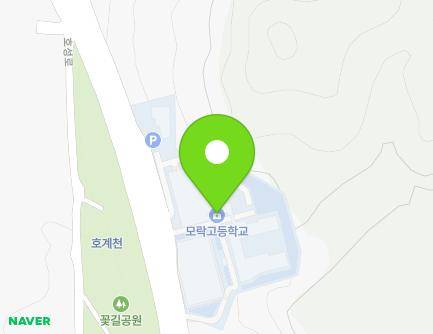 경기도 의왕시 모락로 134 (오전동, 모락고등학교) 지도